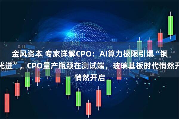 金风资本 专家详解CPO：AI算力极限引爆“铜退光进”，CPO量产瓶颈在测试端，玻璃基板时代悄然开启